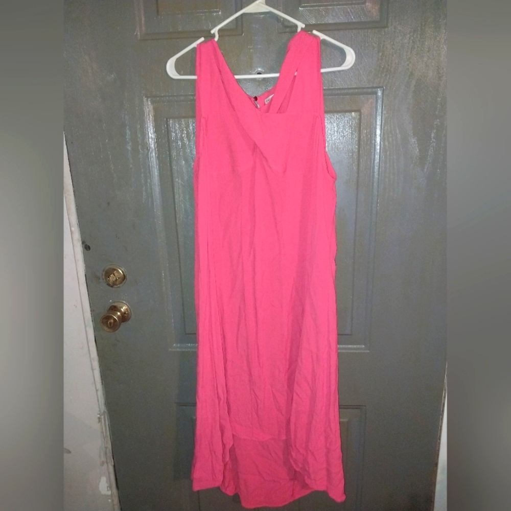 Coral dress